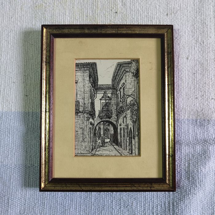 Quadros desenho linha Guimarães