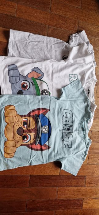 3 koszulki smyk 122 koszulka psi patrol