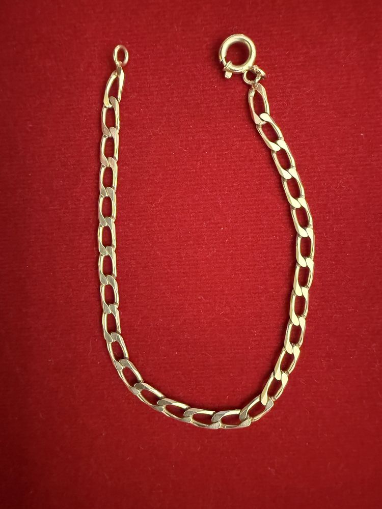 Pulseira Ouro de Lei de 19.2 Kilates - 19 cm