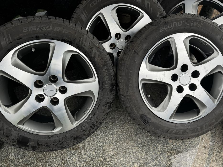 Комплект  литые диски r17 5/114.3 Renаult Trafik с резиной