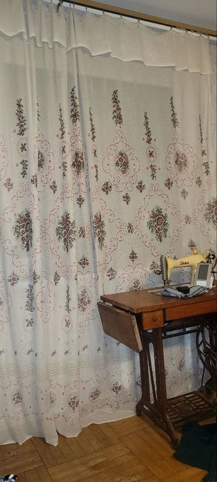 Тюль плотна на вікно в залу