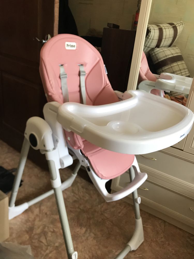 Стульчик для кормления El Camino ME 1038 PRIME Flamingo