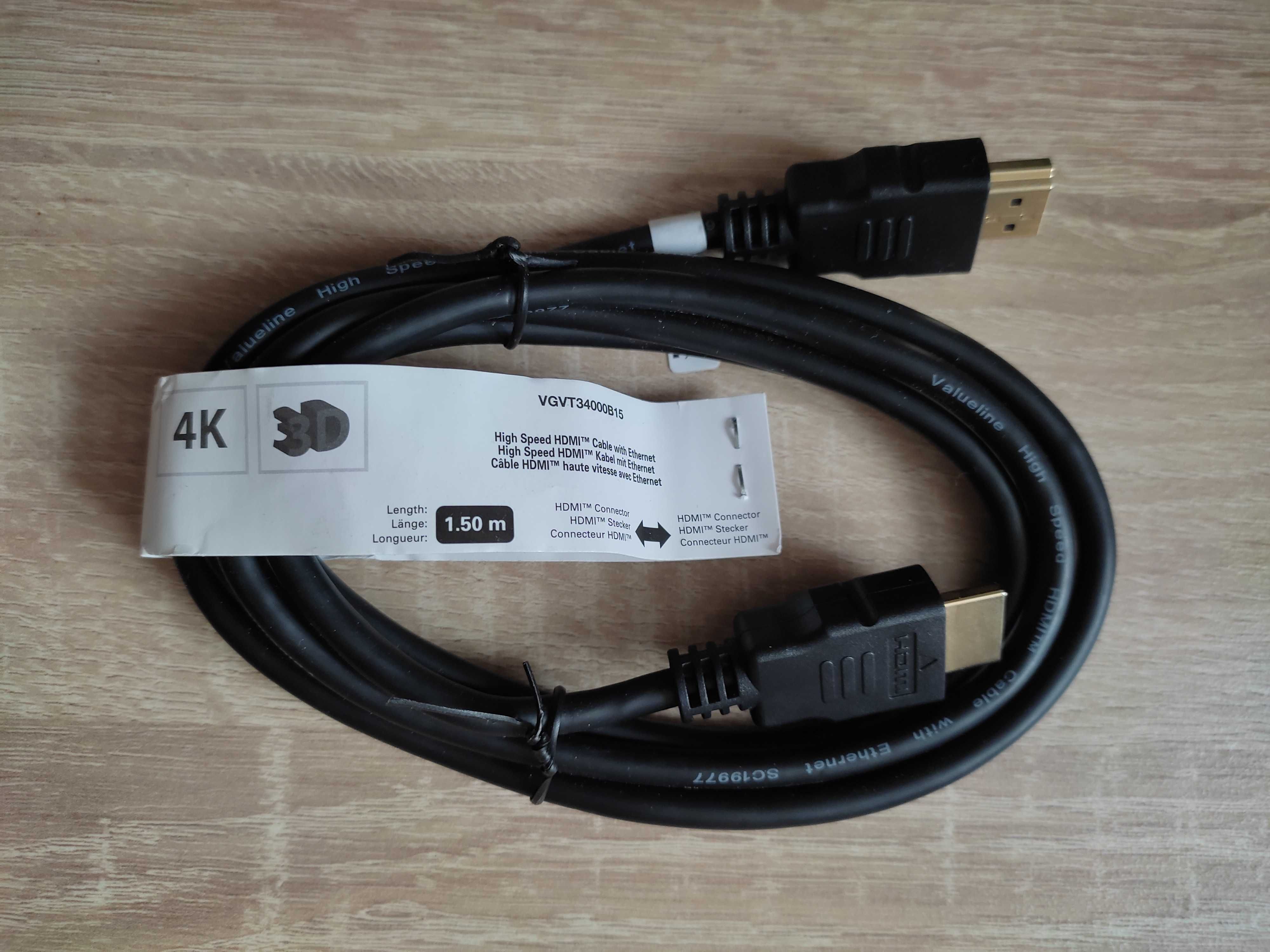 Nowy Kabel HDMI 3D/4K