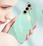 Etui glamour case do samsung galaxy A13 5G / A04S zielone