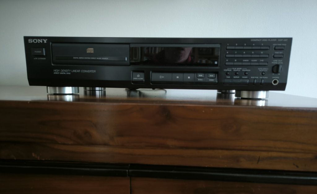 Leitor de CD Sony CDP-497 / Compact Disc Player