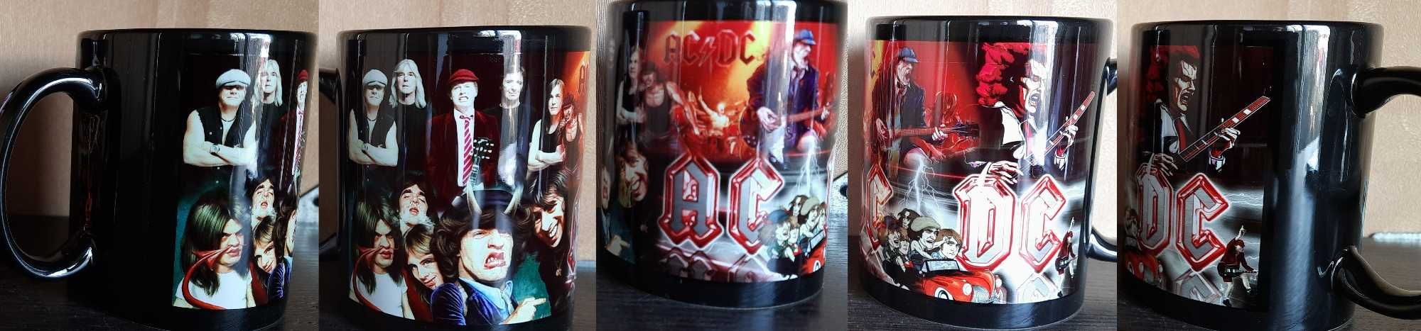 Чашка с фото Iron Maiden, AC/DC