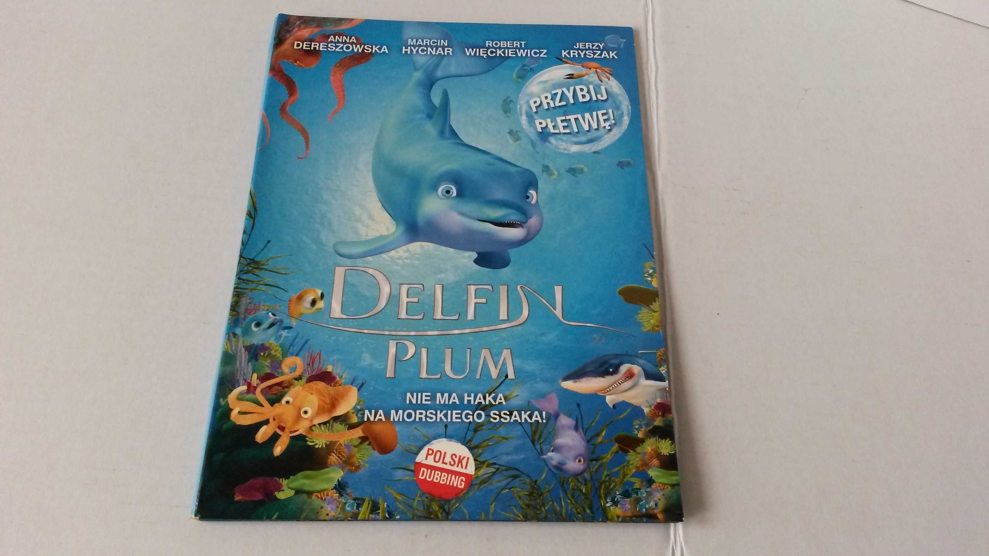 DVD film bajka animowana Delfin Plum polski dubbing