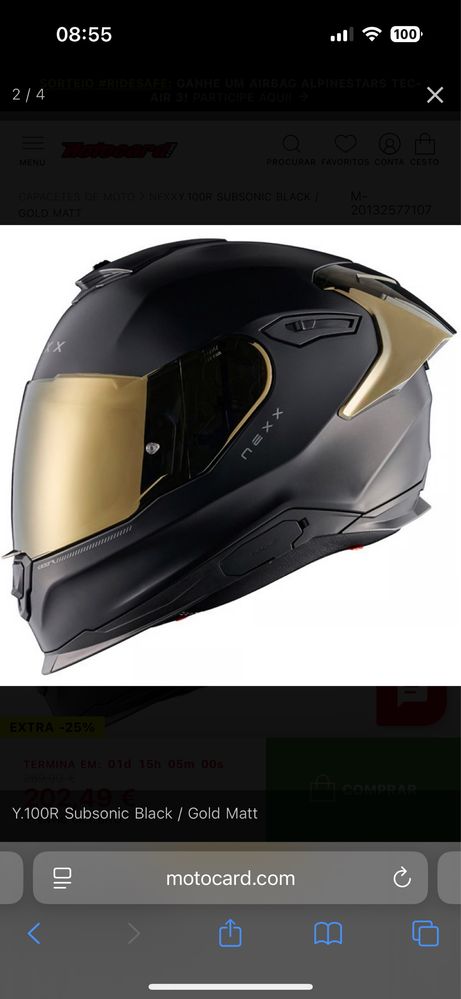 Capacete nexx subsonic