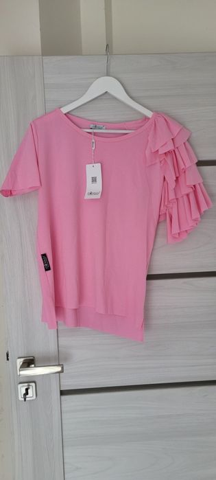 Bluzka Minouu kolor róż cukierek