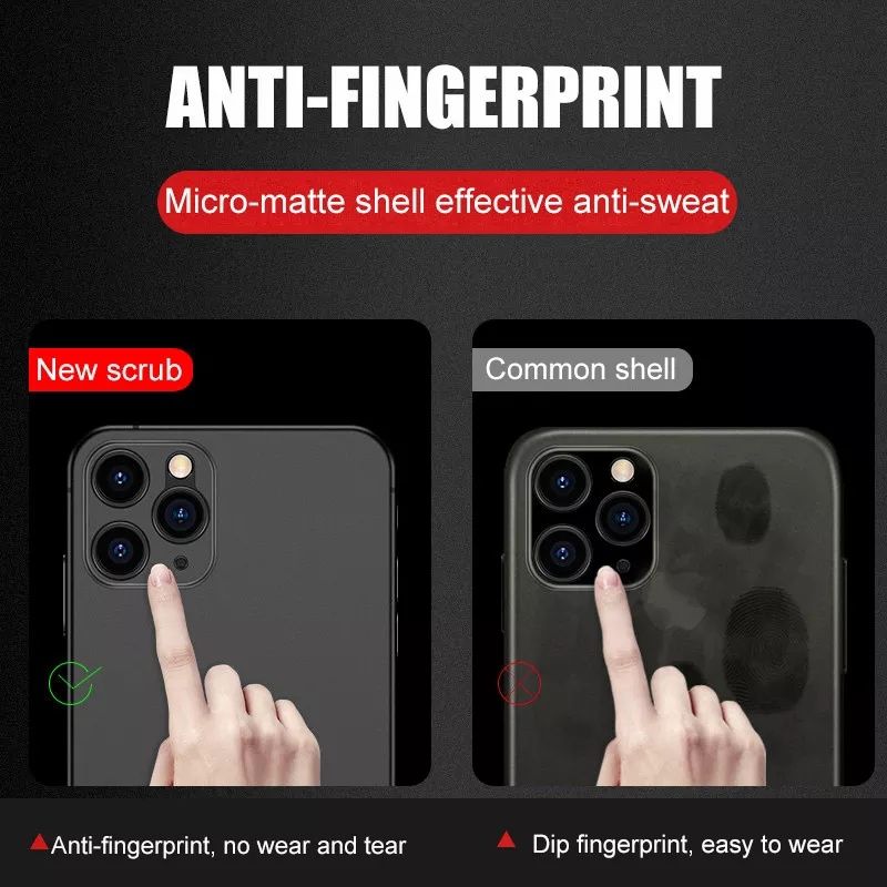 Capa Slim iPhone 13 Mini / 11 / 12 / 12 Pró / 12 Pro Max / 14 / 13 Pró
