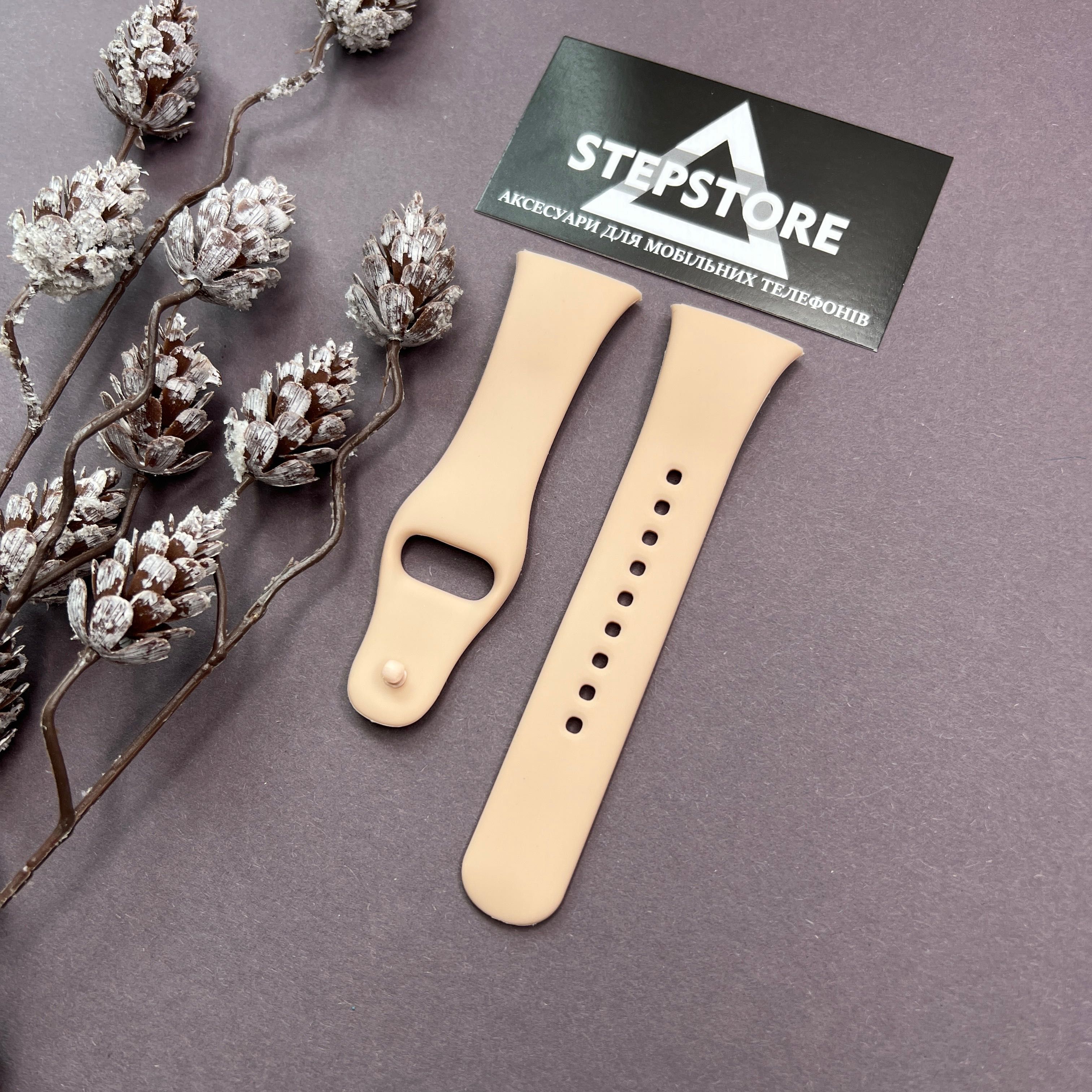 Ремешок силиконовый для Xiaomi Redmi Watch 3 на кнопке  браслет Active