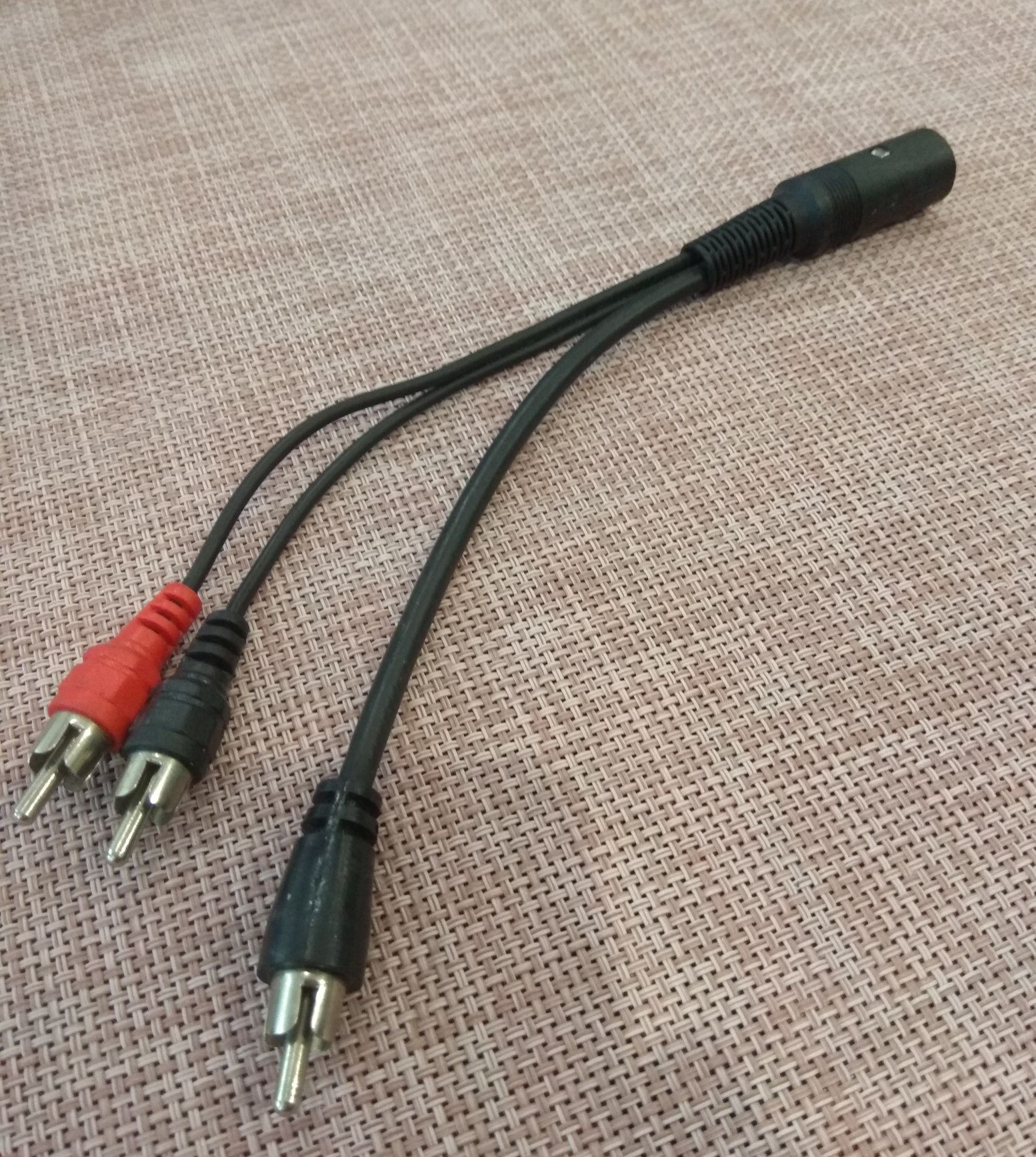 Кабель переходник 6 PIN DIN to 3 RCA