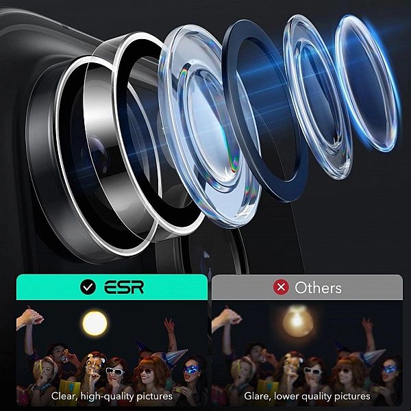 Osłona Na Aparat Esr Armorite Camera Protector Iphone 16 Pro / 16 Pro