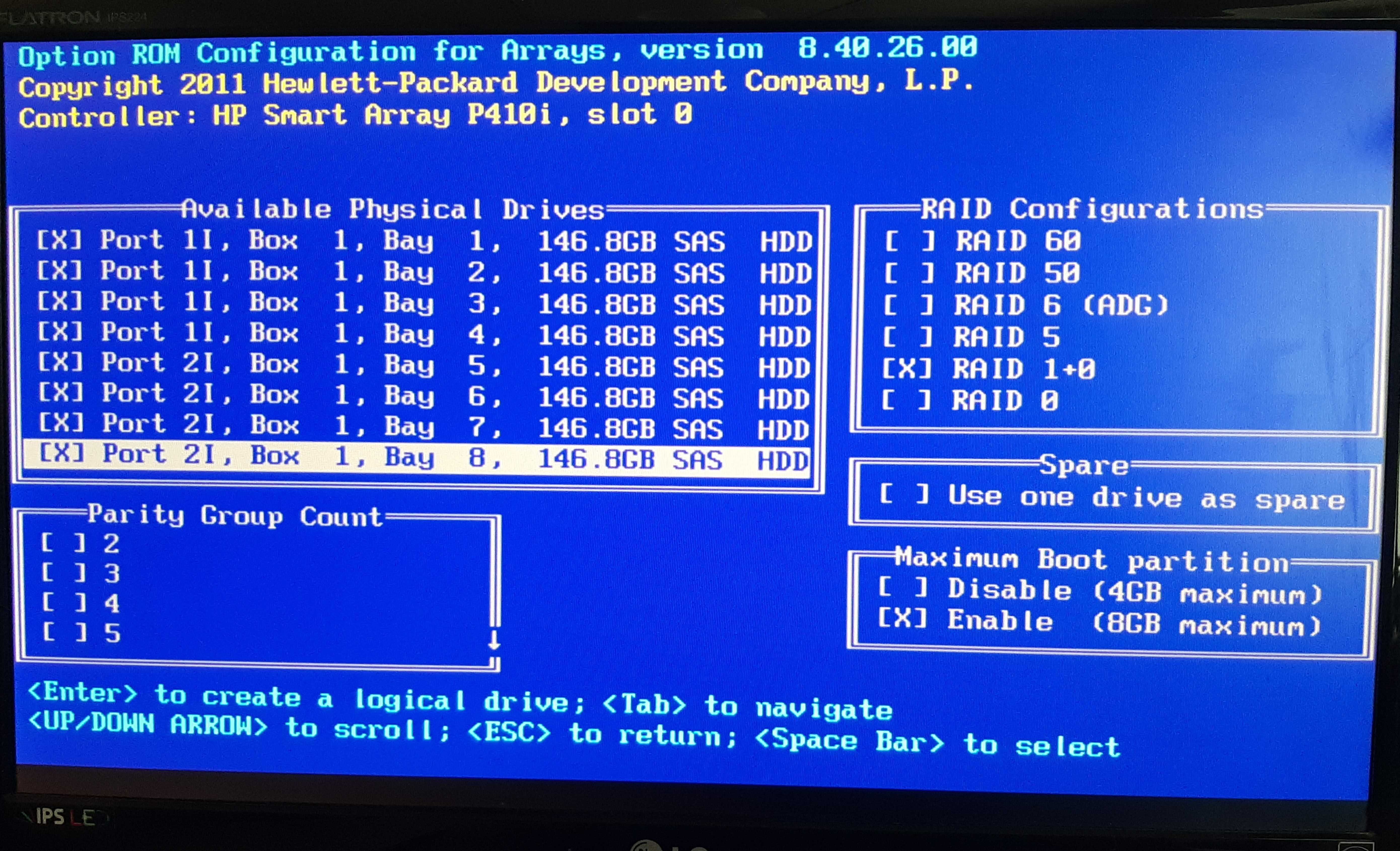 Serwer HP Proliant DL380 G6+ 2xCPU, 120GB RAM, dyski w RAID, Win2025