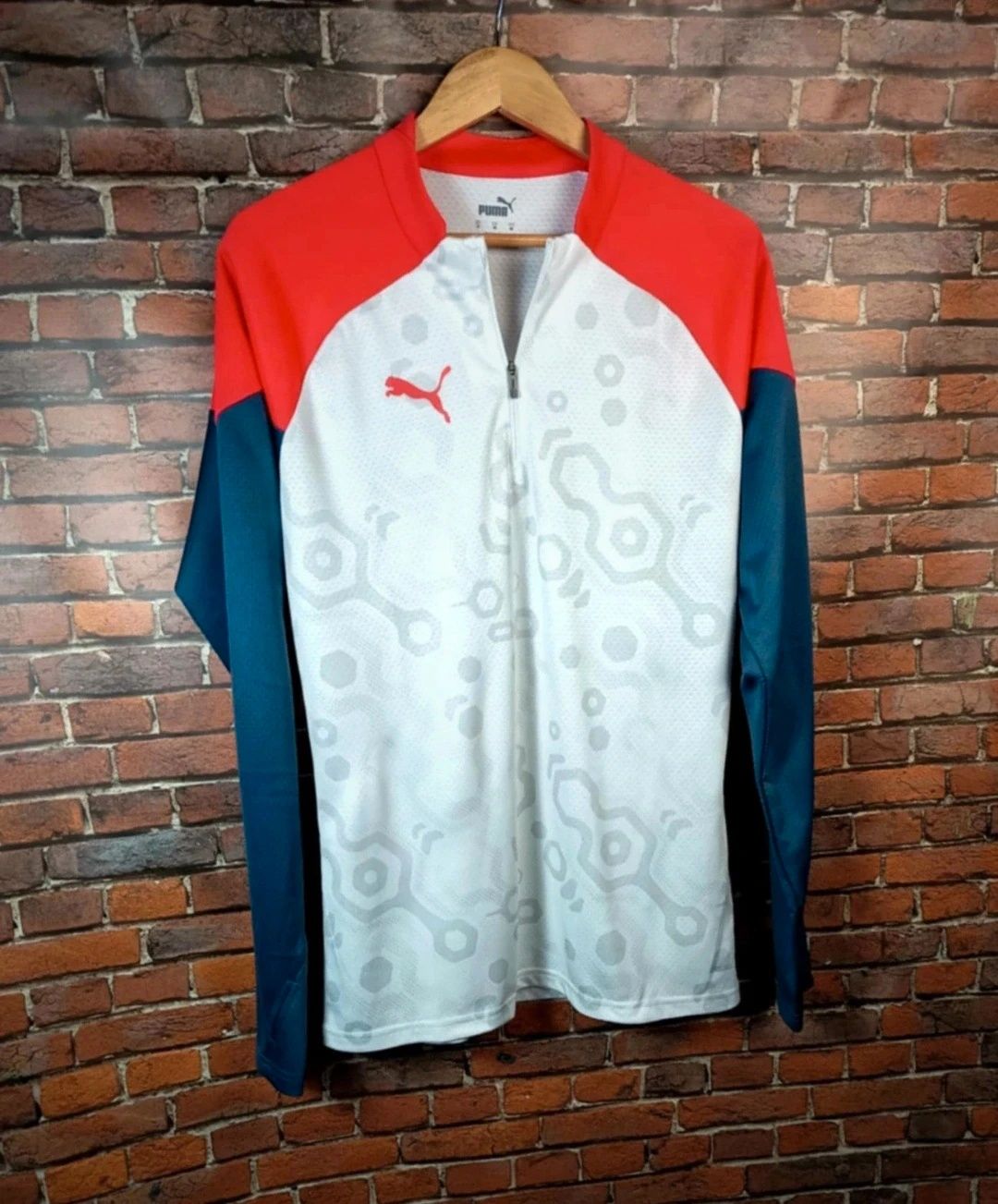 Bluzka sportowa męska Puma L używana, stan idealny, szerokość 58 cm
