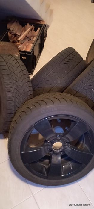 Alufelgi 5x120 r17 BMW z oponami zimowymi