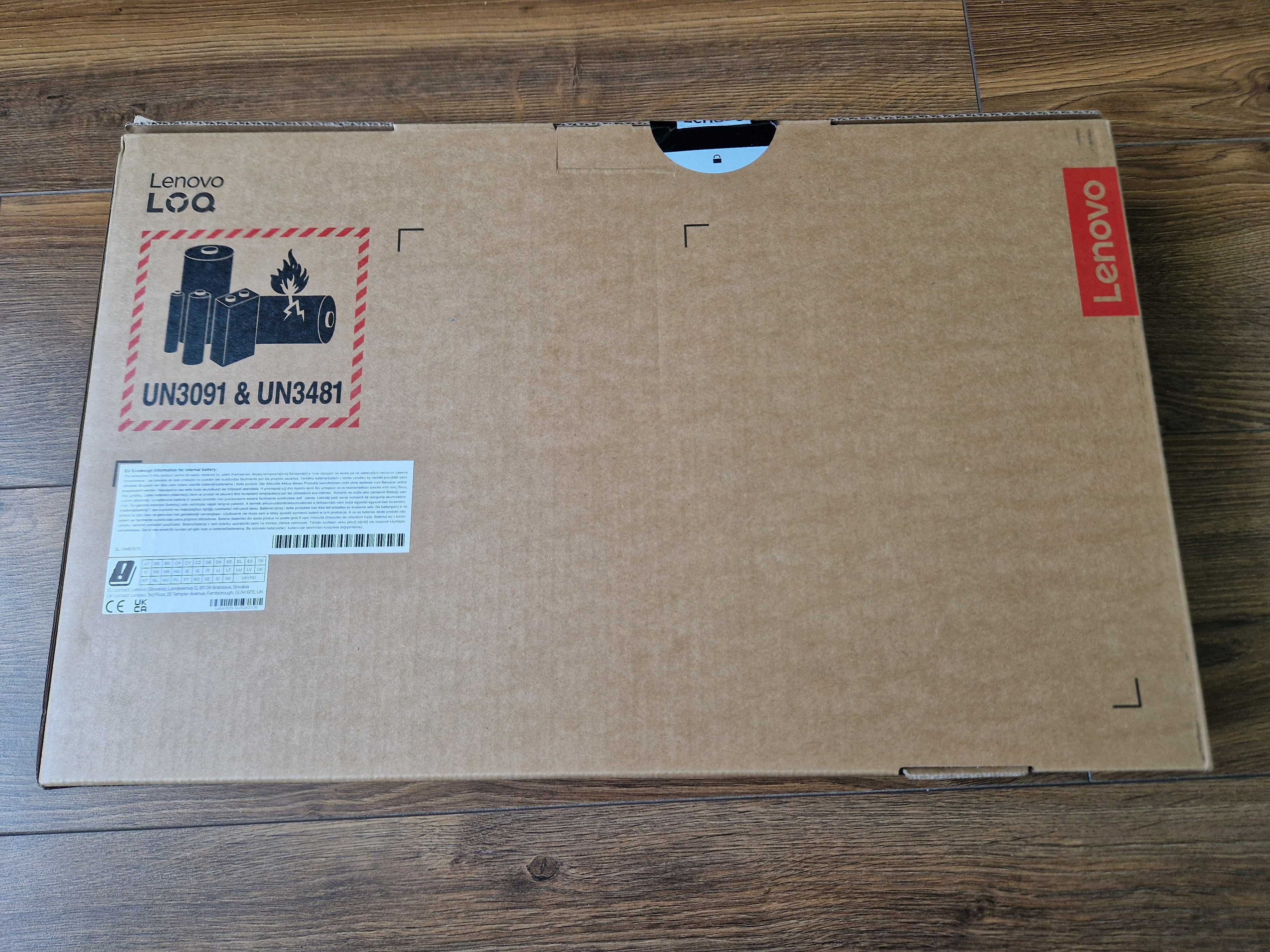 Nowy Laptop Gamingowy Lenovo LOQ 15IRX10 / RTX 5050 / i5-13450HX / GW