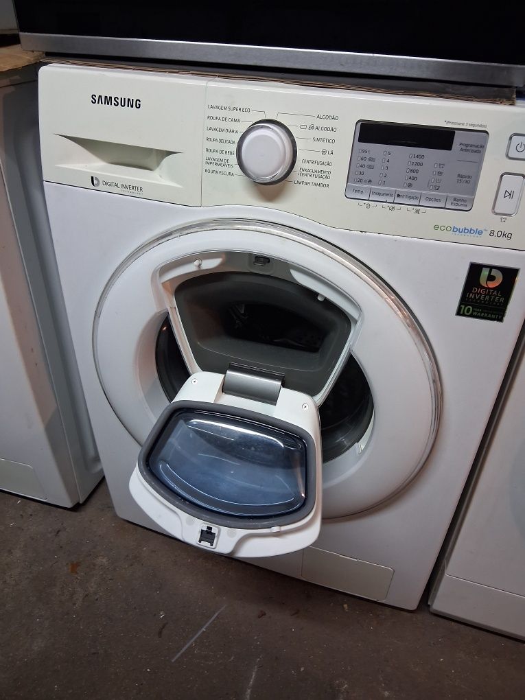 Máquina lavar 8kg samsung