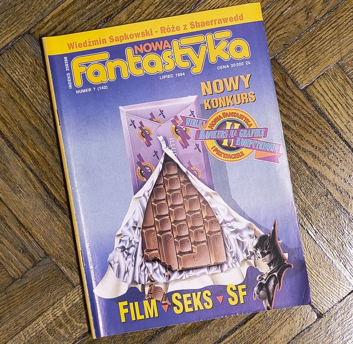 Nowa Fantastyka numer lipiec 1994 archiwalny numer!