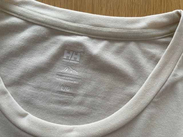 T-shirt/koszulka damska Helly Hansen, rozmiar L, beżowa