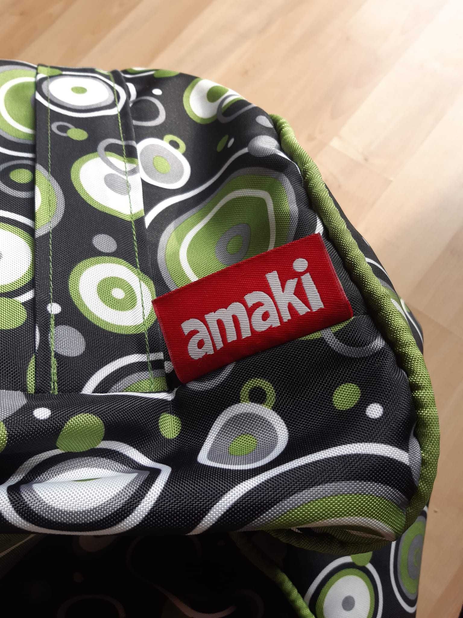 Super wygodna pufa z podpórką na nogi firmy Amaki