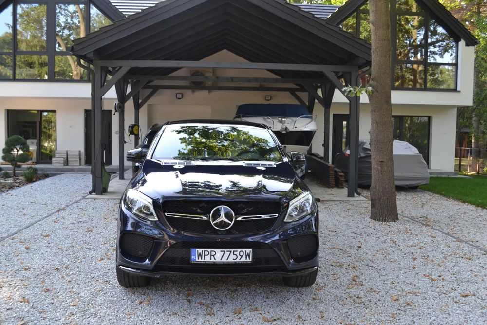 Mercedes-Benz GLE Salon Polska 1 wł 80 000 km Designo Carbon Radar Panorama lift 390 km