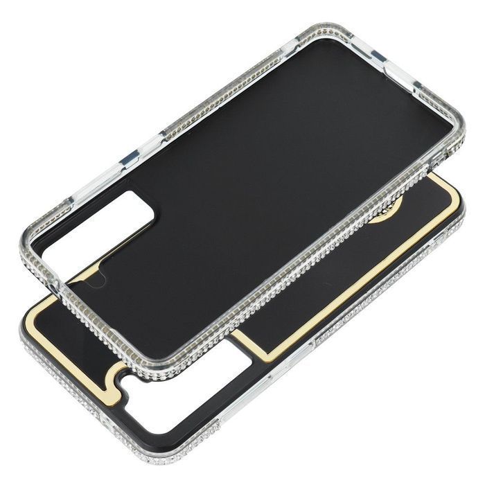 Futerał TEDDY BEAR do SAMSUNG S25 Ultra złoty