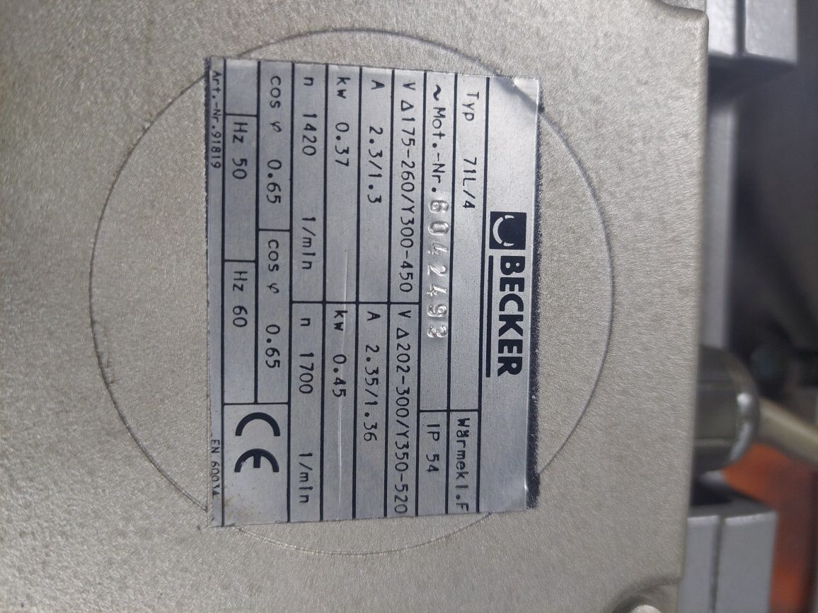 Pompa próżniowa Becker VT-4.10