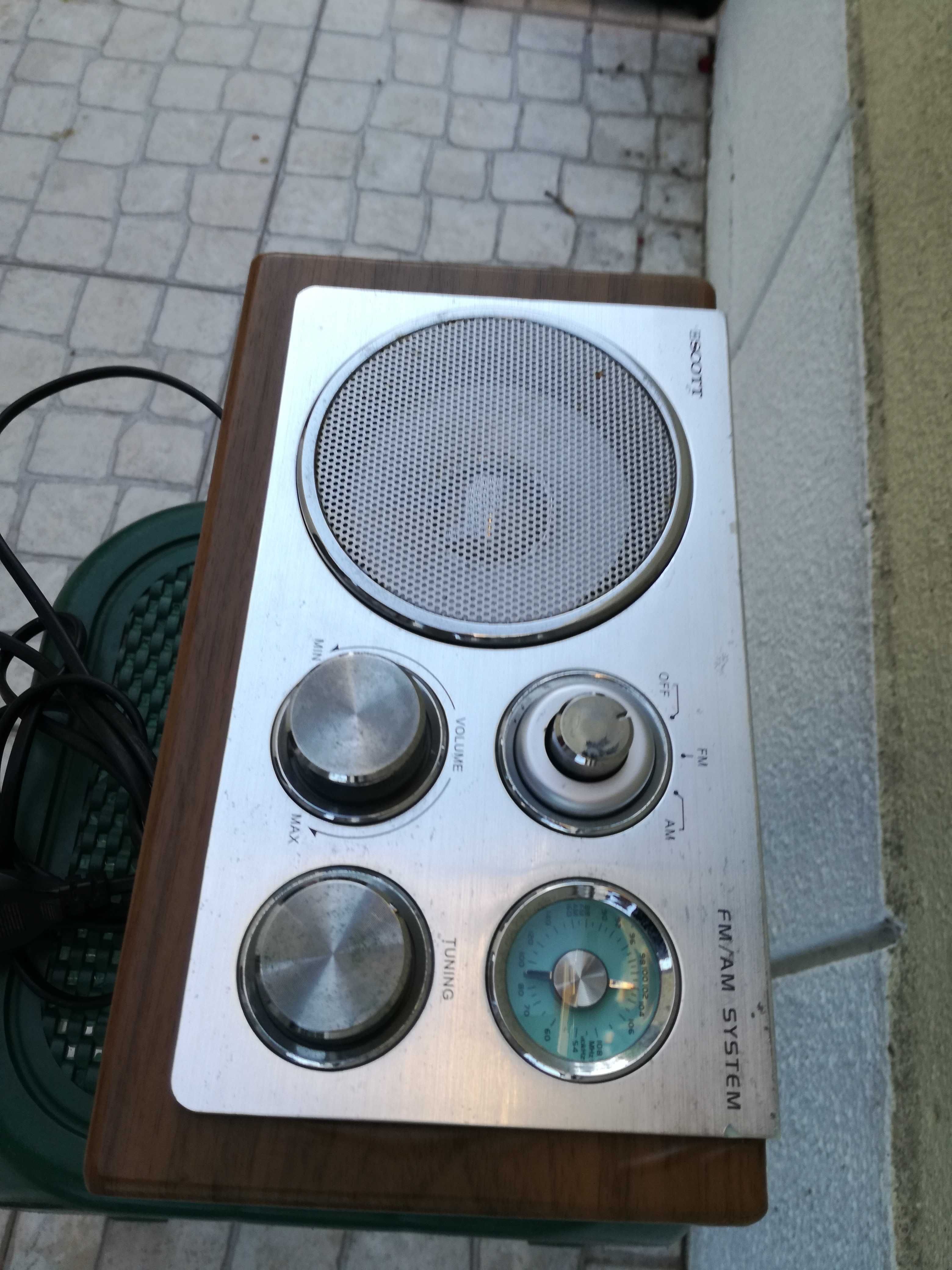 Radio Scott AM / FM vintage