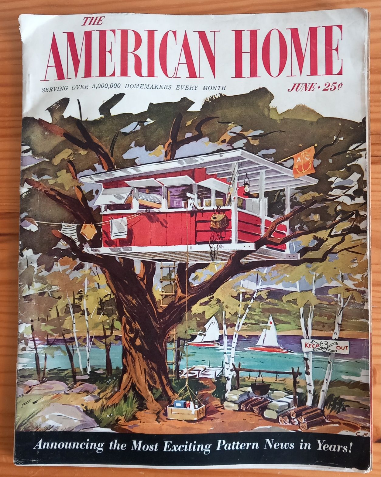 The American Home magazine [1955] decoração de interiores