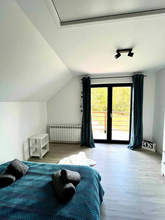 Domek z panoramicznym widokiem na Jezioro Mucharskie - Leo's House