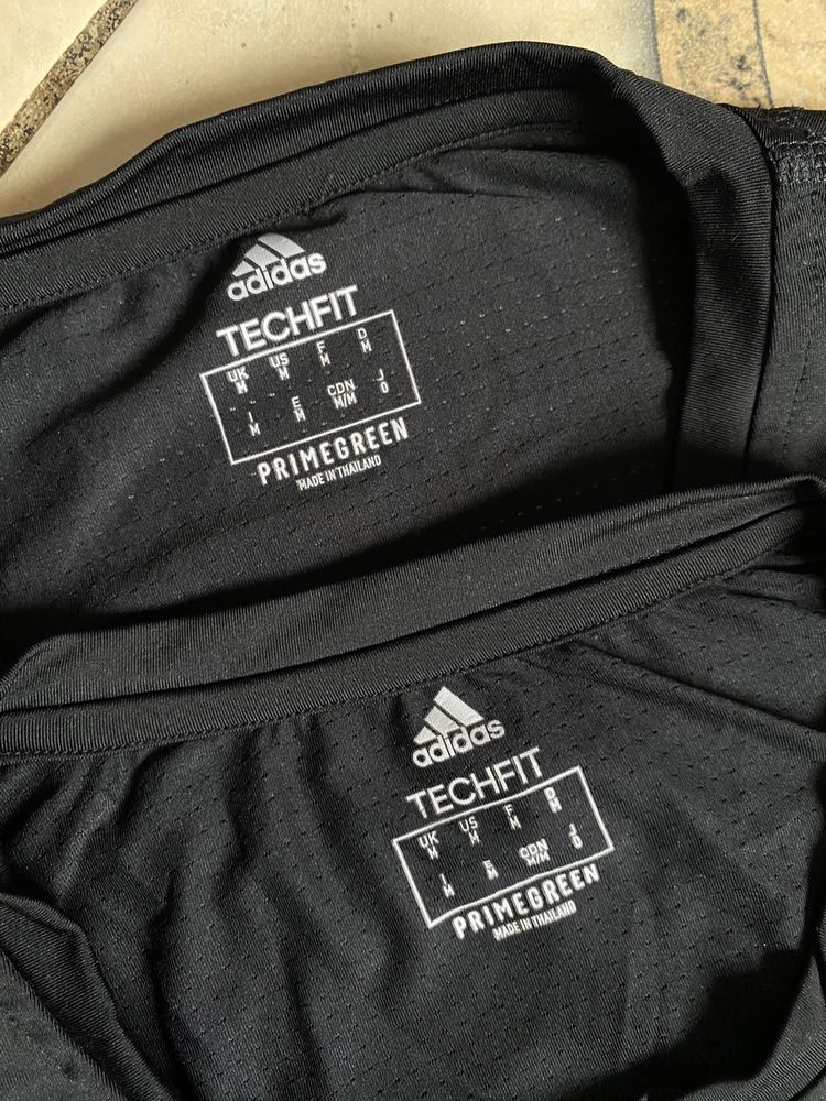 Мужская кофта Лонгслив термобелье рашгард ADIDAS Techfit Compression