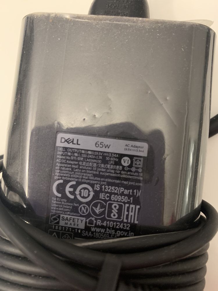Oryginalny zasilacz Dell 65W LA65NM130