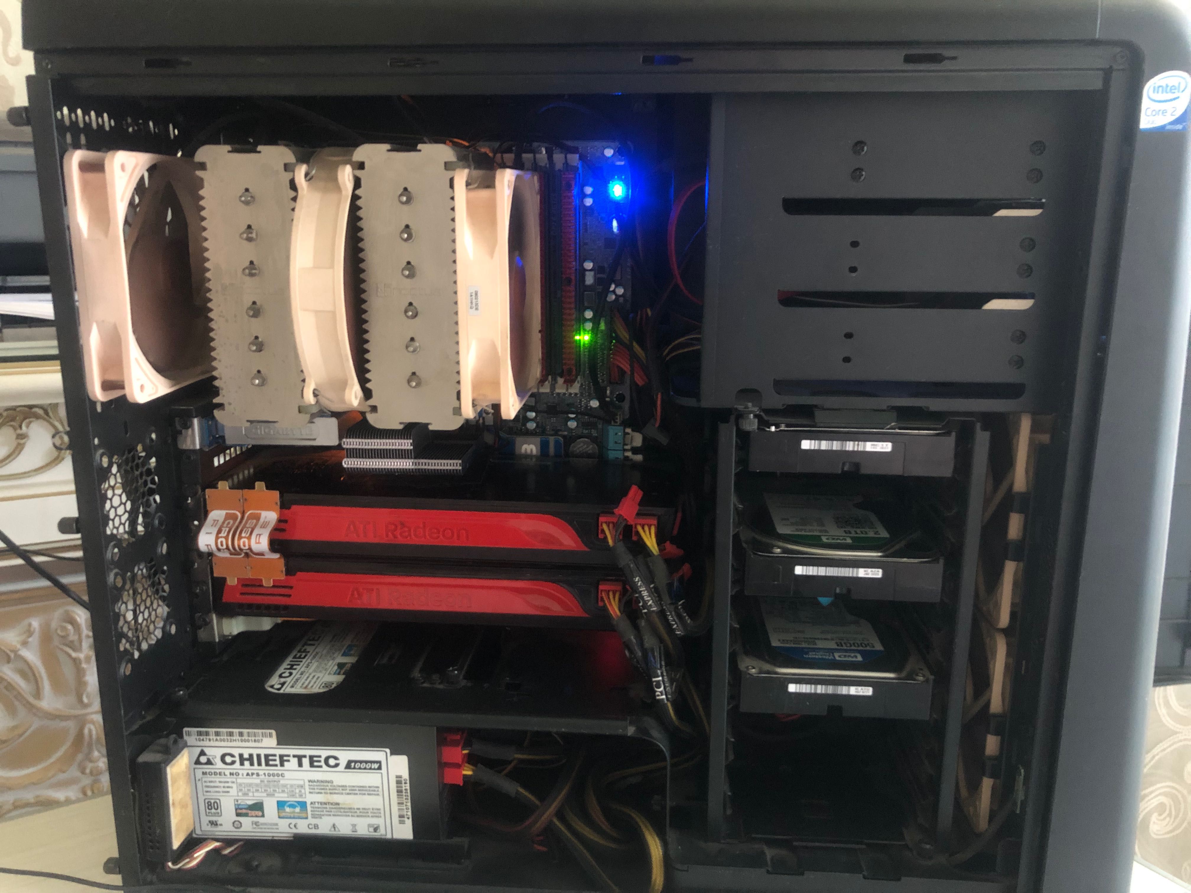 Игровой Пк core i7 950 ,18Gb,CrossFire 2xHD5870 2GB,SSD 256GB,HDD 2TB