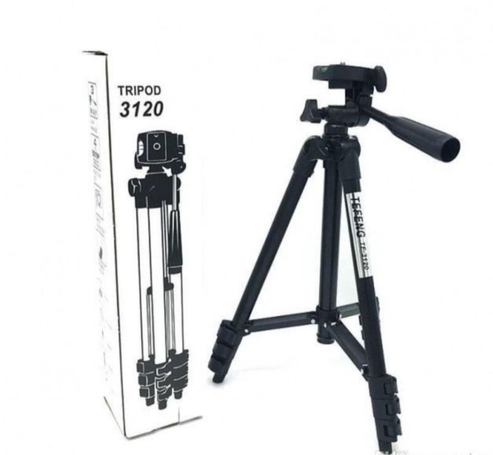 Штатив тренога 3120 для смартфона экшн камеры 35-106СМ