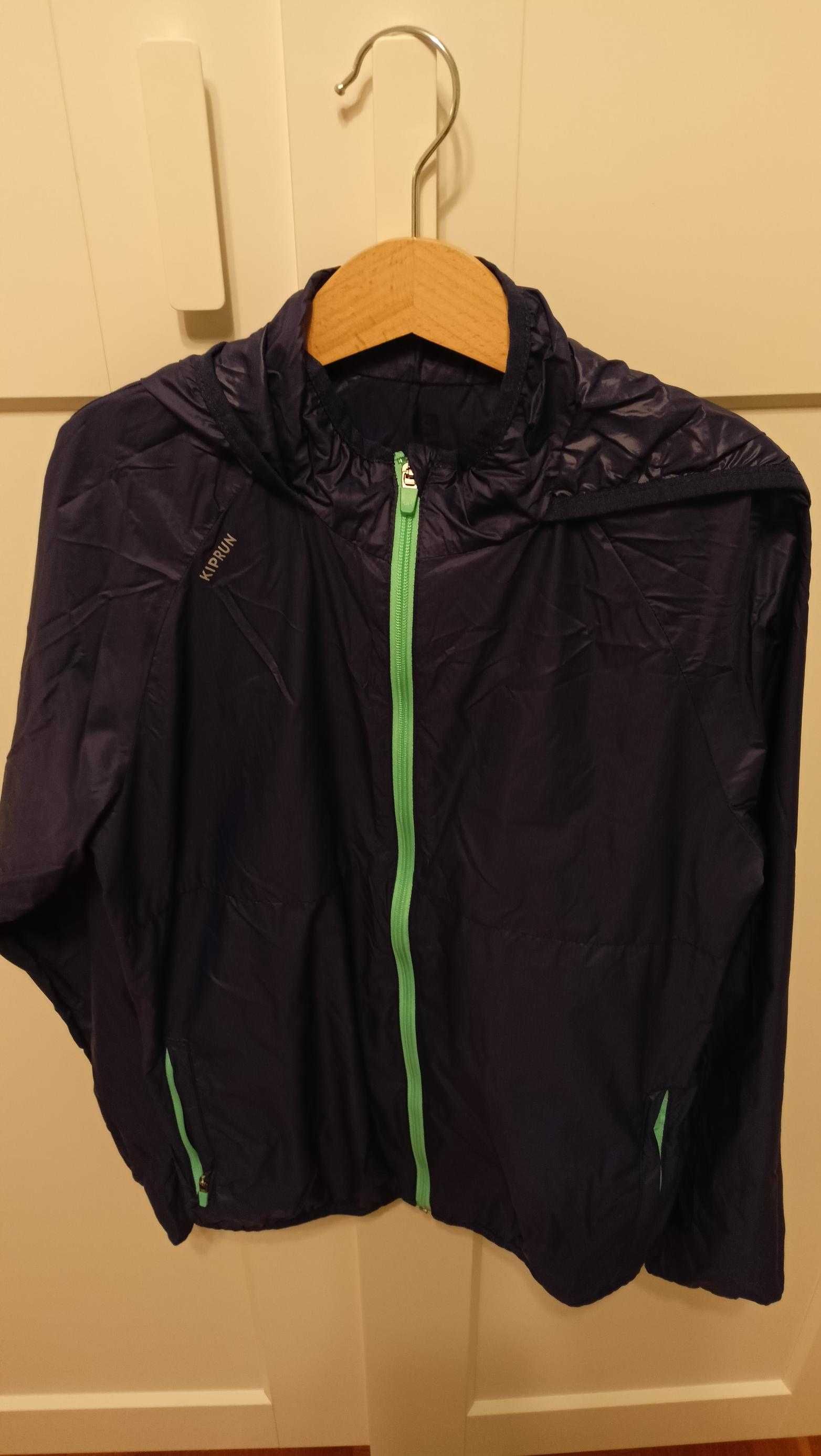 Kurtka wiatrówka Kiprun Wind Unisex  rozm. 141-150 cm / Decathlon