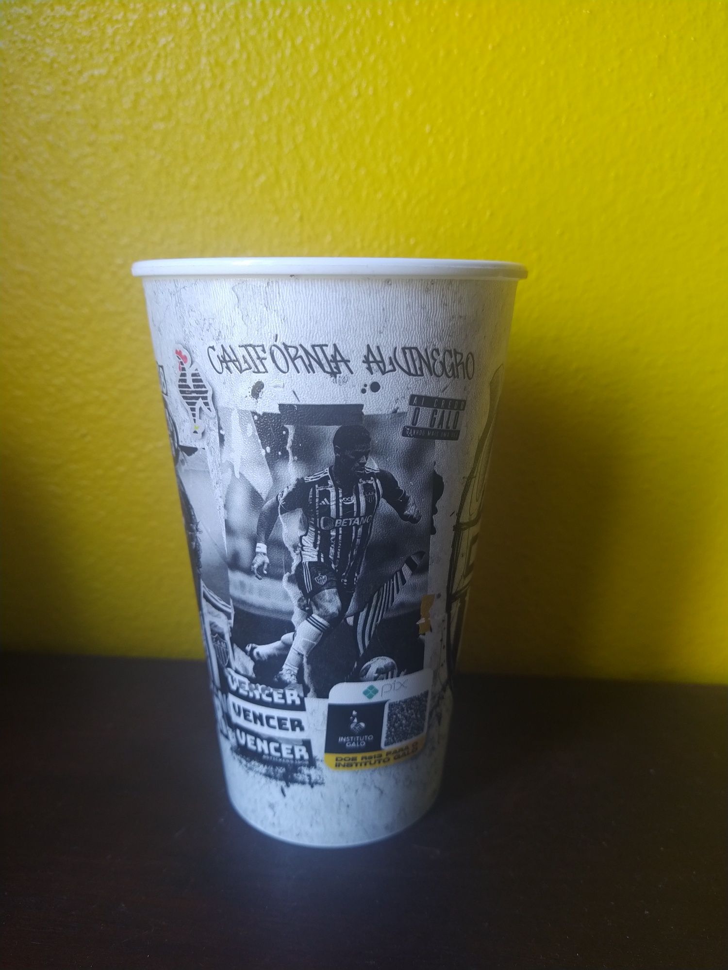 Copo em plástico Clube Atlético Mineiro