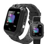 Smartwatch dla dzieci z dzwonieniem i GPS – Czarny, Bezpieczny