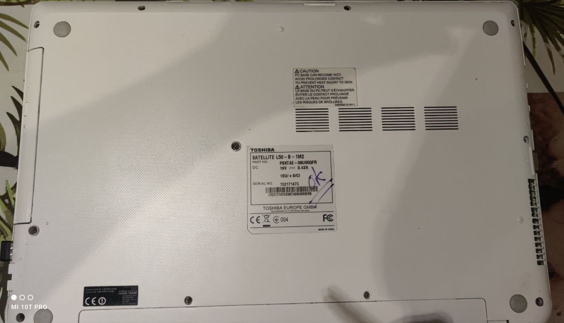 Toshiba Satélite Como/Novo