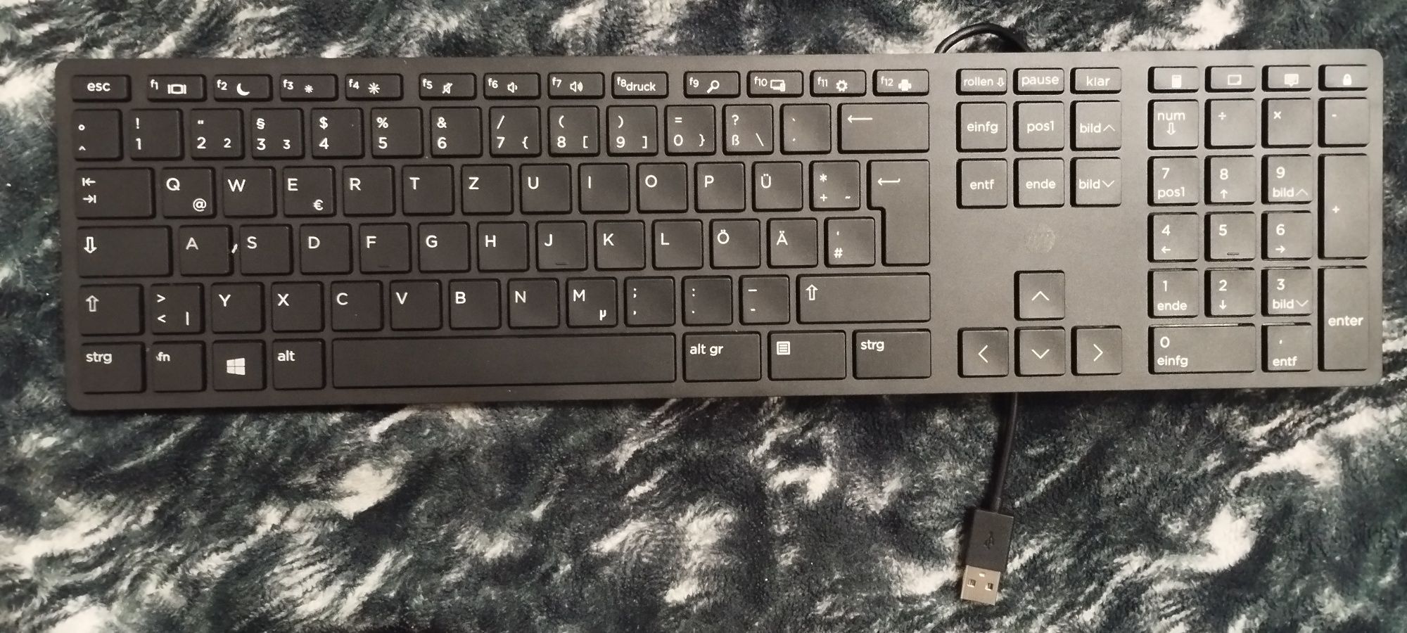 Клавіатура провідна HP Wired 320K USB
