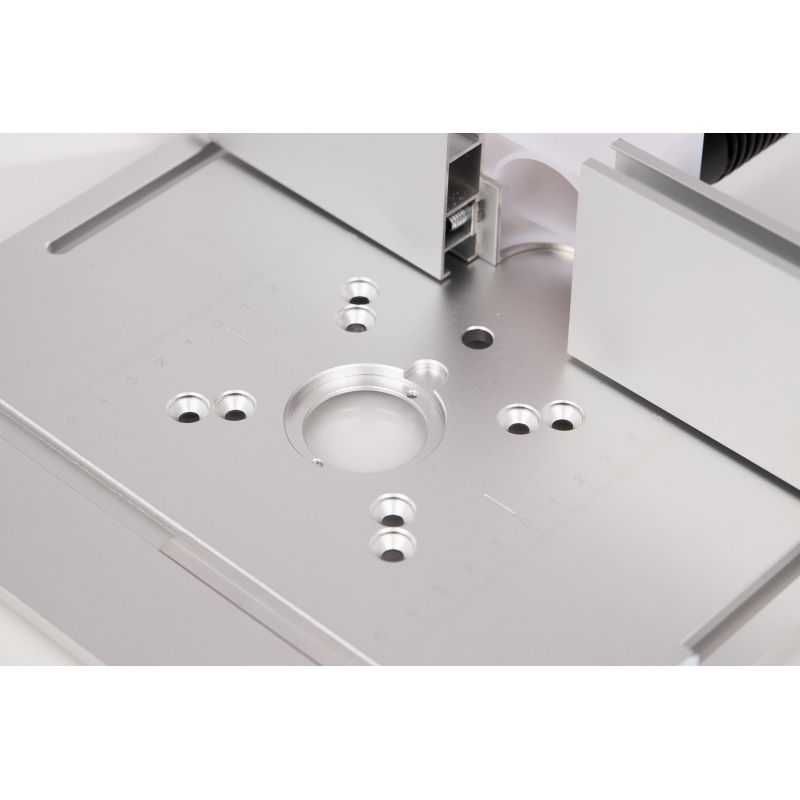 KRAFT&DELE Aluminiowa Płyta Płytka Do Frezarki  230x200x5 Mm KD11880