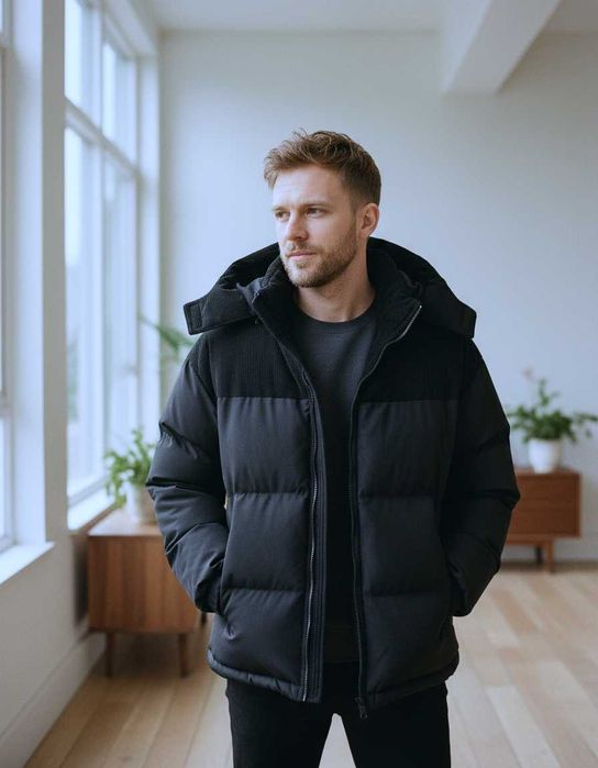 Зимова чоловіча куртка  Зручна, легка, для щоденного носіння