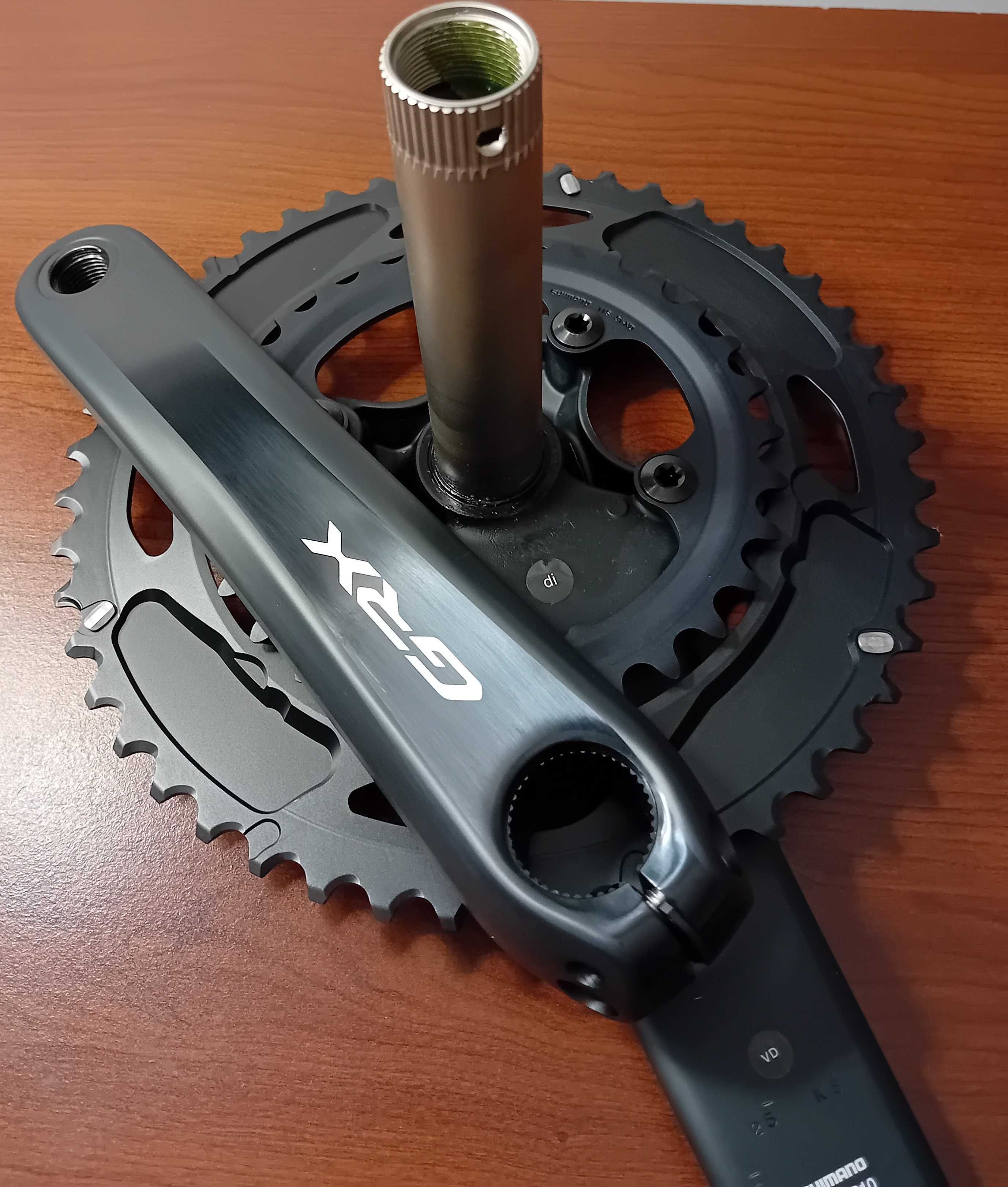 Mechanizm korbowy Shimano GRX FC-RX810-2  11-rz. 175mm 48/31T.