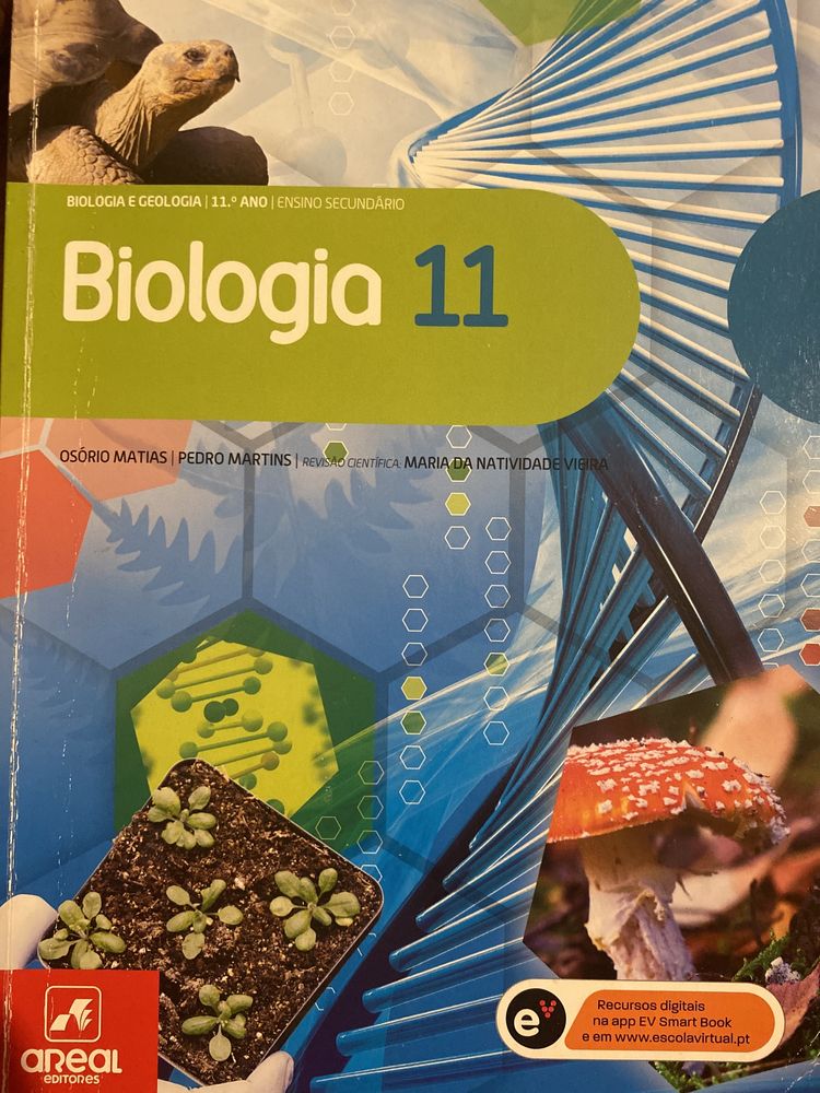 Manuais de biologia e geologia 11° ano areal