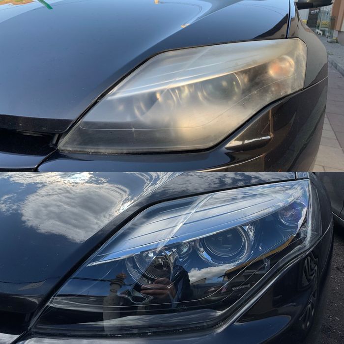 Поліровка фар, відновлення фар, фанарів