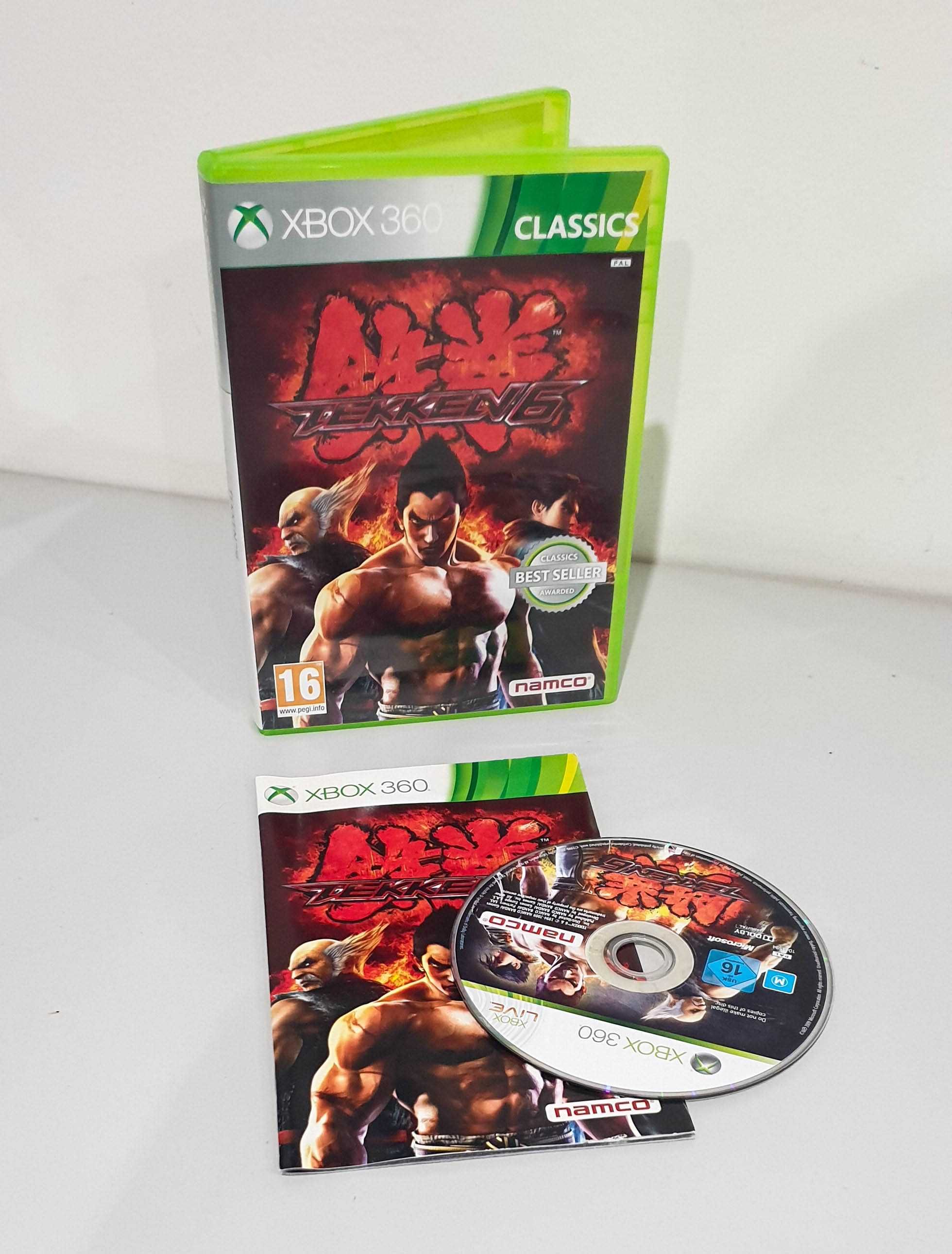Gra Tekken 6 X360 3xAng Komplet