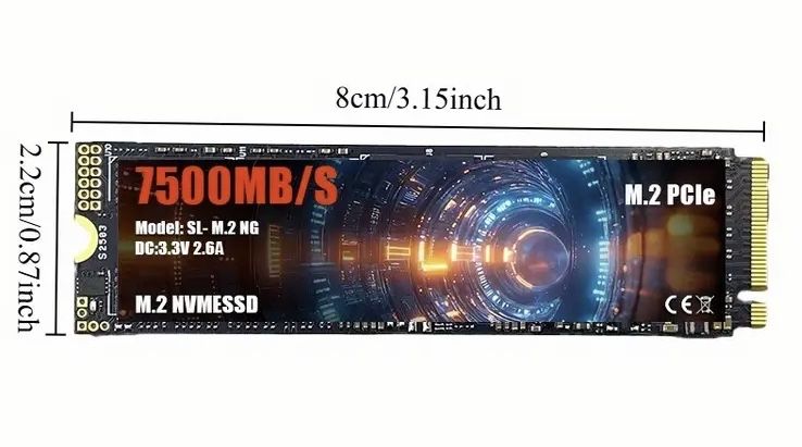 Жесткий диск M2 NVMESSD на 1 TB и 2 TB