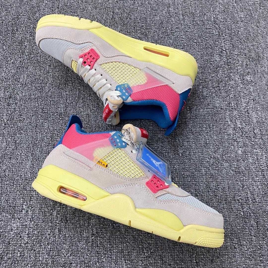 Jordan 4 rétro Union glace goyave.45