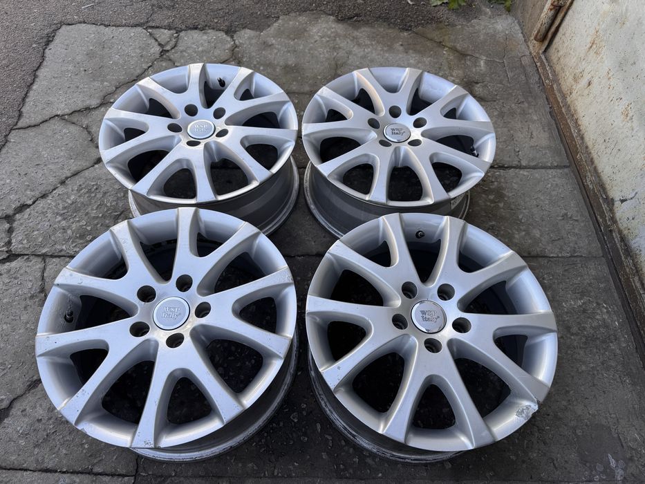 Литые диски r17 5x120 ET-55 на VW Transporter T5/Honda/Acura/Amarok