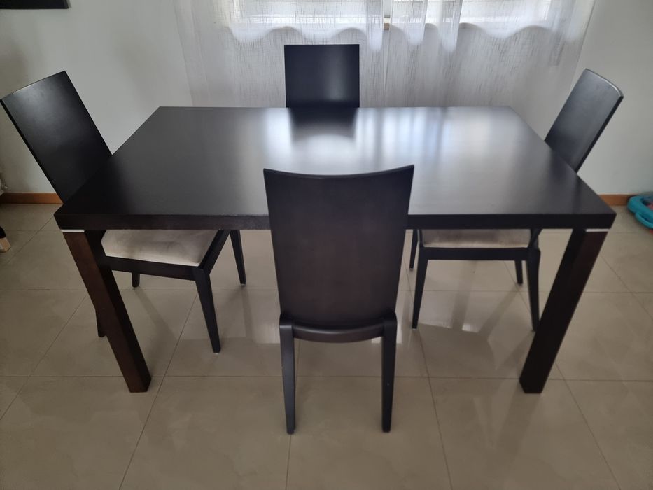 Mesa Jantar 4 cadeiras